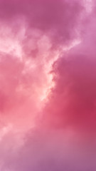 NSTA Story Template Backgrounds. Twilight sky with effect of living coral  colors. Colorful sunset...