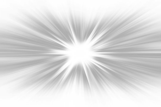 Grey gradient ray burst background - hypnotic illustration graphic from radial rays