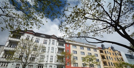 Spring Impressions from Berlin Steglitz from April 19, 2017, Germany