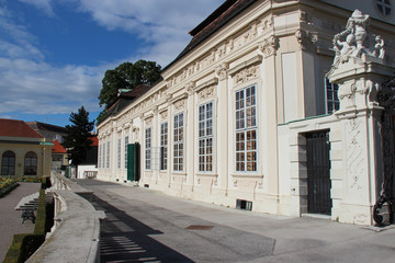 baroque palace (lower belvedere) in Vienna (Austria)