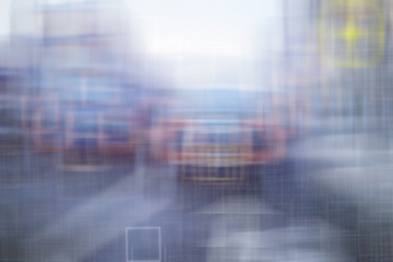 blurred abstract / blue violet gradient background square bokeh, beautiful technological modern background, blurred lines abstract gray