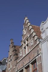 Ghent sculptures and skyline