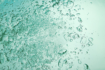 underwater texture air bubbles diving / view from under the water up, underwater background