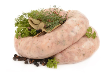 homemade sausages