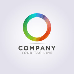 colorful logo template for your business and company