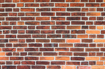 aged red brick stone wall