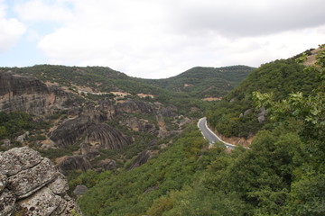 Meteora in greece