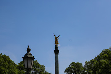 Angel of Peace seen from the Luitpold Bridge