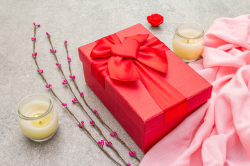 Romantic gift concept