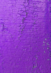 Old wooden background with remains of pieces of scraps of old paint on wood. Texture of an old tree, vintage wood background peeling paint. old blue board with cracked paint