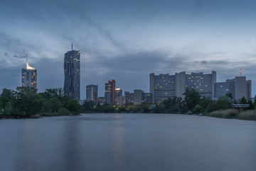 Obraz premium Skyline of Vienna