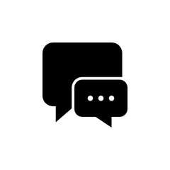 Chat vector icon. This icon use for admin panels, website, interfaces, mobile apps