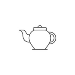 Teapot, Holland icon. Element of Holland icon. Thin line icon for website design and development, app development. Premium icon