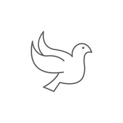 Dove, Holland icon. Element of Holland icon. Thin line icon for website design and development, app development. Premium icon