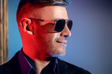 confident modern macho