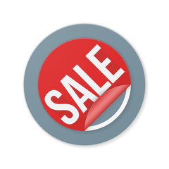 Sale advertising promotion sign label illustration