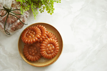 Yakgwa, Korean traditional honey cookie 