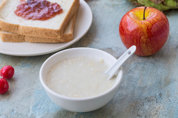 Delicious and sumptuous breakfast