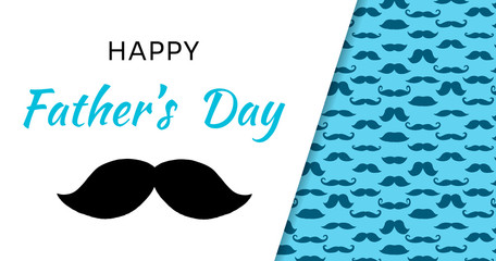Happy Father s Day greeting card. Vector illustration