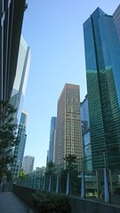 Fototapeta na wymiar Tokyo modern business city view