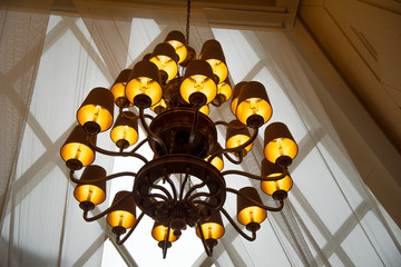 ペントハウスのシャンデリア