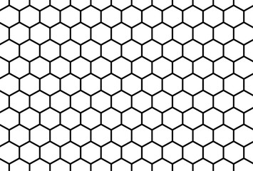 abstract background with hexagons