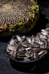 Delicious sunflower fruit