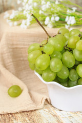 Fresh and delicious grapes