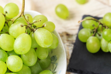 Fresh and delicious grapes