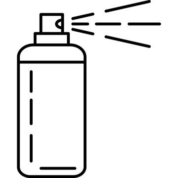recommend clip art: Hair Spray Icon Vector