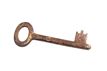 Old rusty key