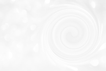 White marble texture with a spiral pattern for packaging in a modern style. Beautiful circle pattern with divorces and wavy lines in gray tones for wallpaper and screen saver, space modern theme.