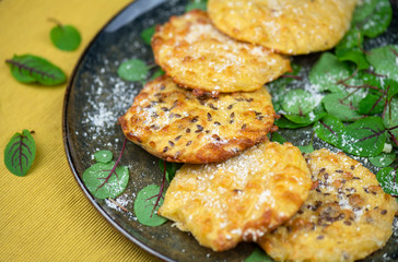 Healthy homemade salty crackers