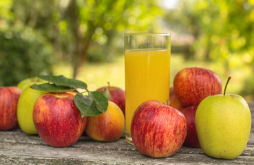 fruits and juice