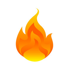 flame, fireball isolated on white background, fire burn symbol, flames icon, flaming logo, bonfire blaze illustration, icon fireball flat for info graphic design, hot symbol for website