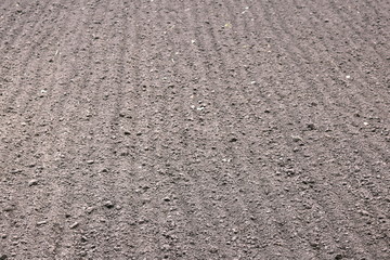 Soil background with natural brown organic texture