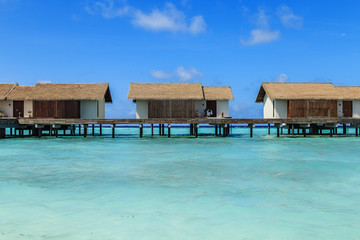The charming scenery of maldives