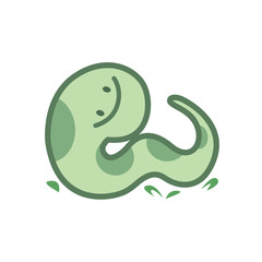 snake cartoon character cute isolated on white background, beautiful snake cartoon characters cute, clip art snake blue lovely and funny, clipart snake mascot cartoon green pastel color