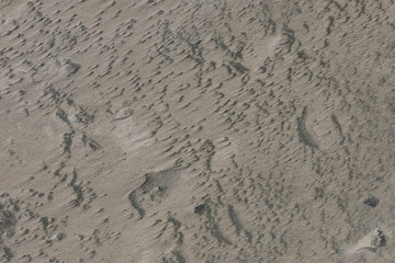 Seaside sands from above.