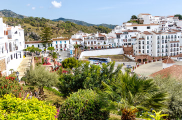 Frigiliana pueblo blanco, is one of Andalucia's famous 