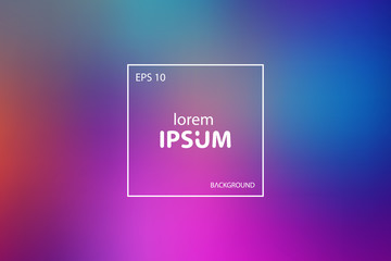 Abstract colorful blurred background.