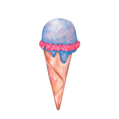 bright watercolor ice cream 4