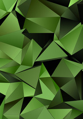 Abstract Low-Poly background. triangulated texture. Design 3d. Polygonal geometrical pattern. Triangular modern style