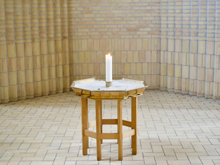 Grundtvig's church in Copenhagen, Denmark.The rare example of expressionist church architecture....