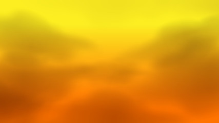 blurred orange sky with air pollution smoke cloud dust mist for background, problem in atmosphere sky yellow gold environment, toxic pollution in atmosphere smog mist for background dust dirty banner