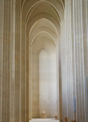 Grundtvig's church in Copenhagen, Denmark.The rare example of expressionist church architecture....