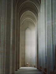 Grundtvig's church in Copenhagen, Denmark.The rare example of expressionist church architecture....