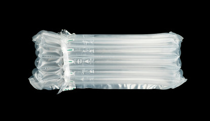 plastic translucent air packaging, protection of goods.