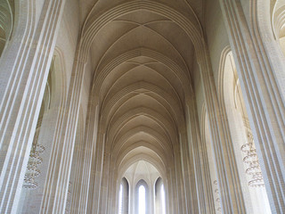 Grundtvig's church in Copenhagen, Denmark.The rare example of expressionist church architecture....
