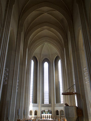 Grundtvig's church in Copenhagen, Denmark.The rare example of expressionist church architecture....